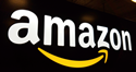 Amazon logo, AMZN weekly options