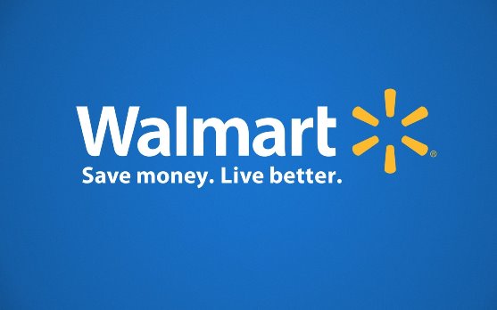 Walmart logo, weekly options