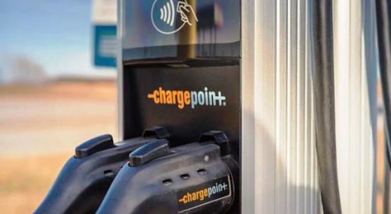 ChargePoint logo, CHPT weekly options